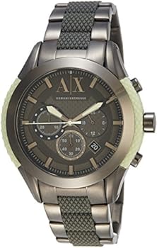 Girgio armani 腕時計 Armani Exchange Stainless Steel Watch For Men, AX1385: Buy Online